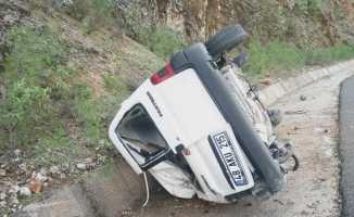Marmaris’te trafik kazası: 1 yaralı