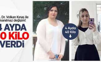 Op. Dr. Volkan Kınaş ile inanılmaz değişim! 4 ayda 40 kilo verdi