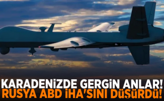 Rus savaş uçağı, Karadeniz üzerinde ABD insansız hava aracını düşürdü
