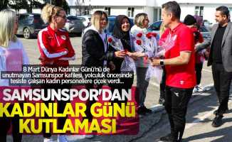 Samsunspor'dan Kadınlar Günü Kutlaması 