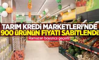 Tarım Kredi Marketleri'nde 900 ürünün fiyatı sabitlendi! Ramazan boyunca geçerli!