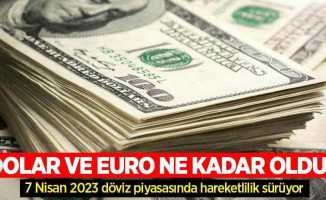 7 Nisan Cuma dolar ne kadar oldu, euro ne kadar? 7 Nisan Cuma 2023 dolar kaç TL, euro kaç TL?