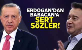 Erdoğan'dan Ali Babacan'a sert sözler! 
