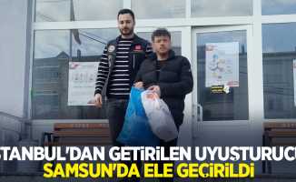 İstanbul'dan getirilen uyuşturucu Samsun'da ele geçirildi