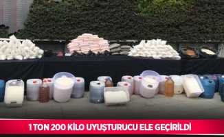 İstanbul’da uyuşturucu tacirlerine darbe üstüne darbe: 1 ton 200 kilo uyuşturucu ele geçirildi