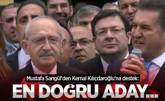 Mustafa Sarıgül'den Kemal Kılıçdaroğlu'na destek: En doğru aday...
