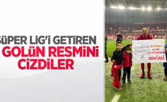 Süper Lig'i getiren o golün  RESMİNİ ÇİZDİLER 