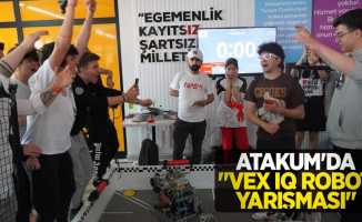 Atakum'da “VEX IQ Robot Yarışması”