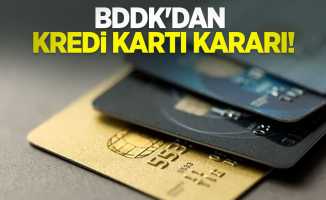 BDDK’dan kredi kartı kararı! En geç 1 Eylül’de başlıyor