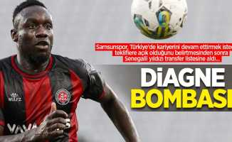 Diagne Bombası! Samsunspor, Türkiye'de kariyerini devam ettirmek istediği ve tekliflere açık olduğunu belirtmesinden sonra Senegalli yıldızı transfer listesine aldı...