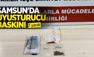 Samsun’da uyuşturucu baskını: 1 tutuklama