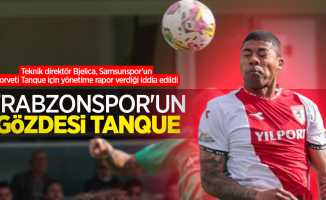 Teknik direktör Bjelica, Samsunspor'un forveti Tanque için yönetime rapor verdiği iddia edildi  Trabzonspor'un gözdesi  TANQUE 