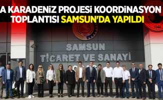 AİA Karadeniz Projesi Koordinasyon Toplantısı Samsun'da yapıldı.