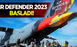 Air defender 2023 başladı!