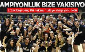 Eczacıbaşı Genç Kız Takımı, Türkiye şampiyonu oldu