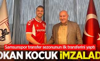 Samsunspor ilk transferini yaptı! Okan Kocuk imzaladı