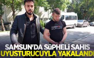 Samsun'da şüpheli şahıs uyuşturucuyla yakalandı
