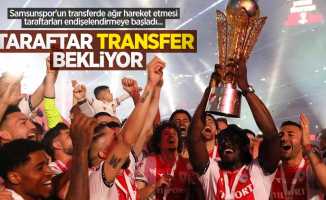 Samsunspor'un transferde ağır hareket etmesi taraftarları endişelendirmeye başladı... Taraftar TRANSFER bekliyor 