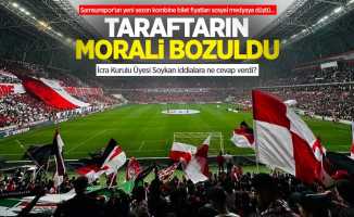 Samsunspor'un yeni sezon kombine bilet fiyatları sosyal medyaya düştü...  TARAFTARIN  MORALİ BOZULDU