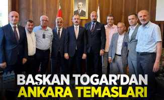 Başkan Togar’dan Ankara temasları