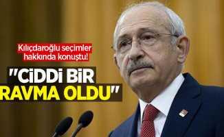 Kılıçdaroğlu seçimler hakkında konuştu! "Ciddi bir travma oldu"