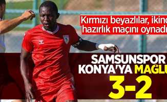Kırmızı beyazlılar, ikinci hazırlık maçını oynadı … Samsunspor Konya’ya mağlup 3-2