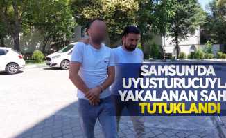 Samsun'da uyuşturucuyla yakalanan şahıs tutuklandı