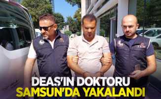 DEAŞ'ın doktoru Samsun'da yakalandı