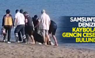 Samsun'da denizde kaybolan gencin cesedi bulundu