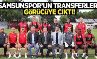 Samsunspor’un transferleri görücüye çıktı!