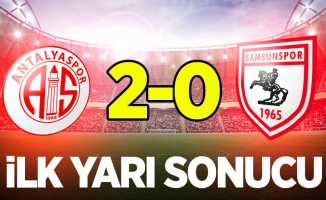 Antalyaspor 2-0 Samsunspor (İlk devre)