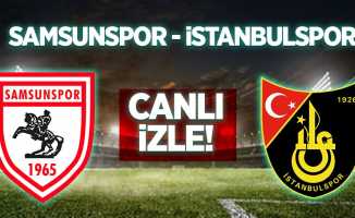 Samsunspor - İstanbulspor Maçını Canlı İzle 