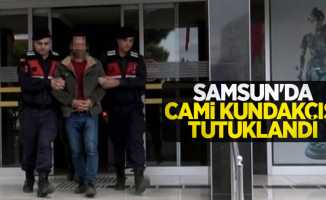 Samsun'da cami kundakçısı tutuklandı