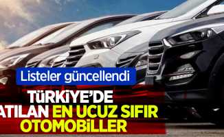 Listeler güncellendi ...Türkiye'de satılan en ucuz sıfır otomobiller