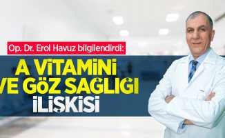 Op. Dr. Erol Havuz bilgilendirdi: A vitamini ve göz sağlığı ilişkisi