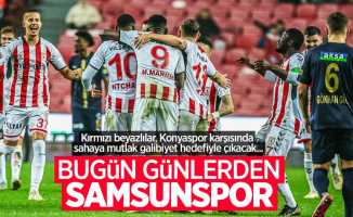 Kırmızı beyazlılar, Konyaspor karşısında sahaya mutlak galibiyet hedefiyle çıkacak... Bugün Günlerden SAMSUNSPOR 