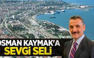Osman Kaymak'a sevgi seli