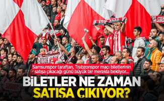 Trabzonspor-Samsunspor biletleri ne zaman SATIŞA ÇIKIYOR?