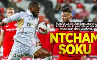Transfer yasağı alan Samsunspor'da Afrika Uluslar Kupası'nda yer alacak oyuncuların stresi yaşanıyor...  NTCHAM  ŞOKU 
