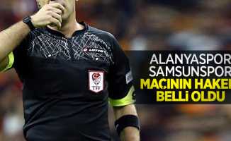 Alanyaspor - Samsunspor  maçının hakemi  belli oldu