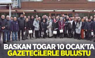 Başkan Togar 10 Ocak'ta gazetecilerle buluştu