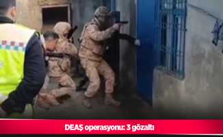 DEAŞ operasyonu: 3 gözaltı