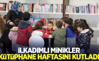 İlkadımlı minikler kütüphane haftasını kutladı