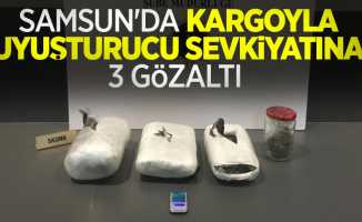 Samsun'da kargo yoluyla uyuşturucu sevkiyatına 3 gözaltı
