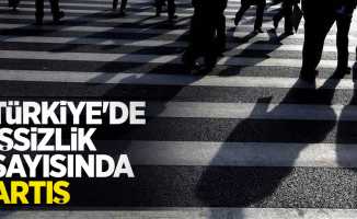 Türkiye'de işsizlik sayısında artış