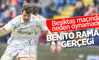 Beşiktaş maçında neden oynamadı...  BENİTO RAMAN  GERÇEĞİ