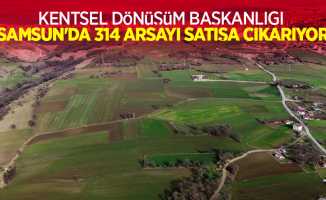 Kentsel Dönüşüm Başkanlığı Samsun'da 314 arsayı satışa çıkarıyor