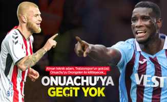 Alman teknik adam, Trabzonspor'un golcüsü Onuachu'yu Drongelen ile kilitleyecek... Onuachu'ya geçit yok 