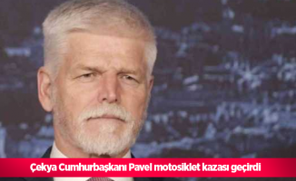 Çekya Cumhurbaşkanı Pavel motosiklet kazası geçirdi