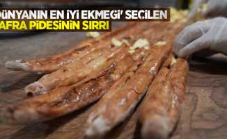 'Dünyanın en iyi ekmeği' seçilen ‘Bafra pidesi’nin sırrı